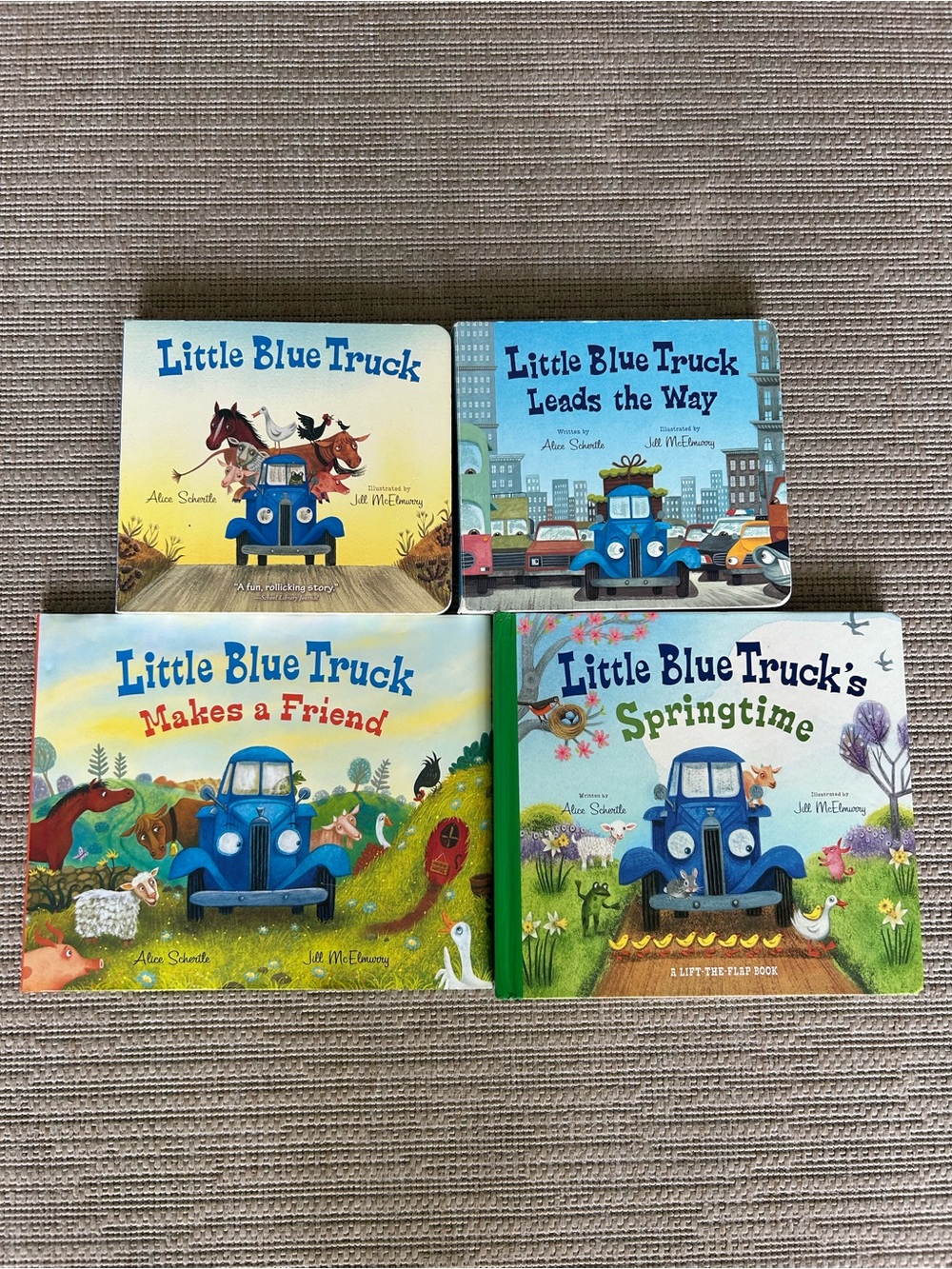 Little Blue Truck Board Book Set